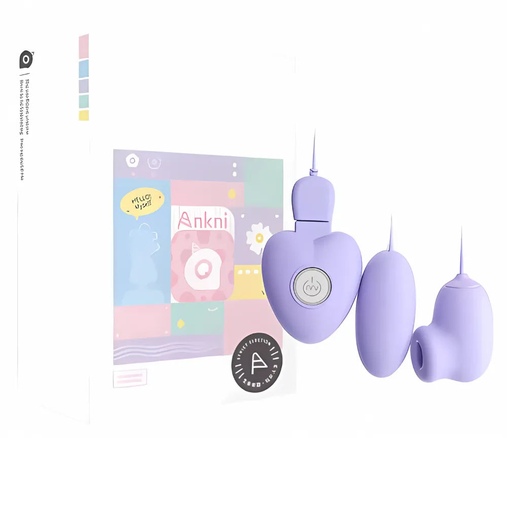 Vibrador Feminino Dual Bliss - Sucção e Vibração 3 em 1
