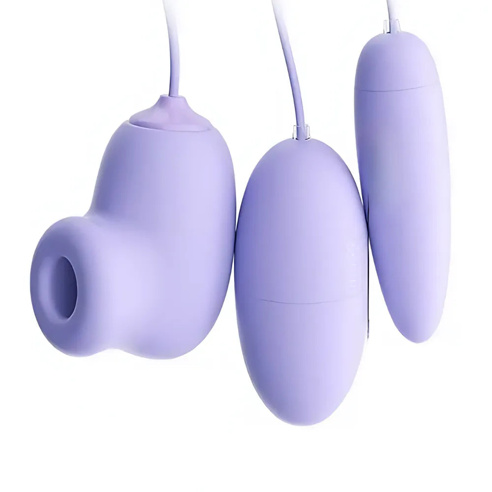Vibrador Feminino Dual Bliss - Sucção e Vibração 3 em 1