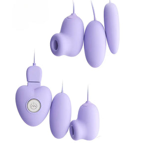 Vibrador Feminino Dual Bliss - Sucção e Vibração 3 em 1