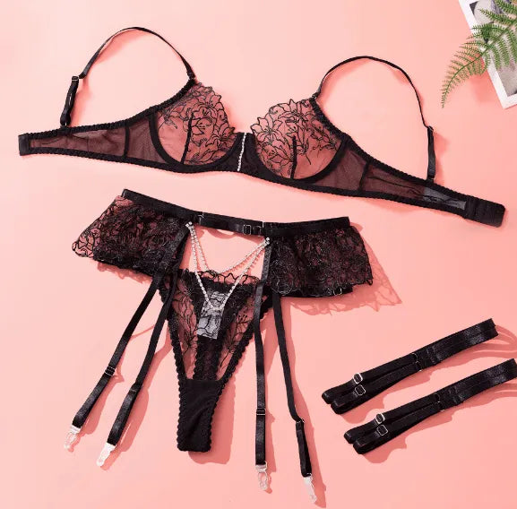 Conjunto de Lingerie em renda - Angel