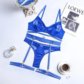 Conjunto de Lingerie Preta - Mirabelle