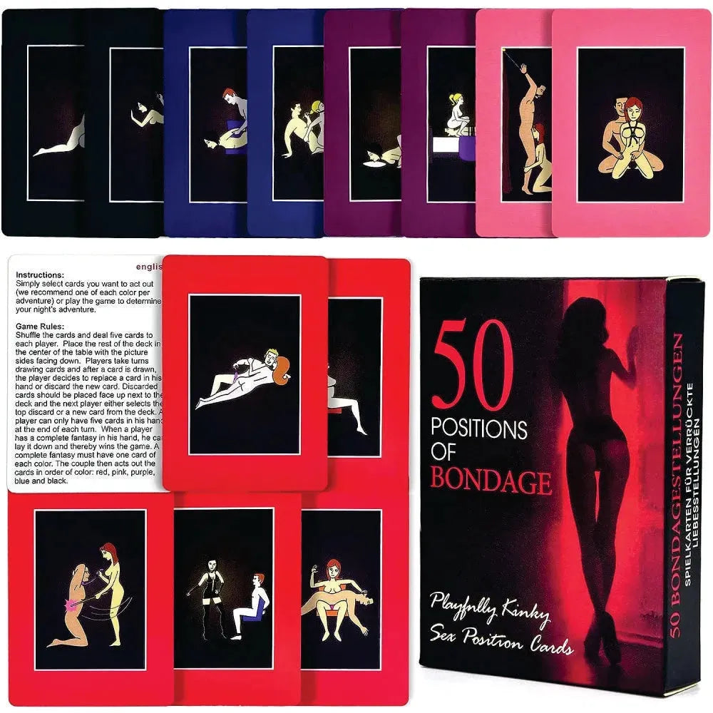 Love Play - Jogo Erótico de Cartas com 50 Posições Sexuais