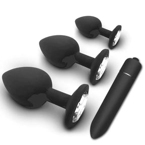 COMBO Kit Plug Anal  - Do Iniciante ao Avançado