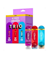 Kit Lubrificante - K-Med Trio | Hot + Ice + 2×1 – Tripla Sensação – 50g Cada