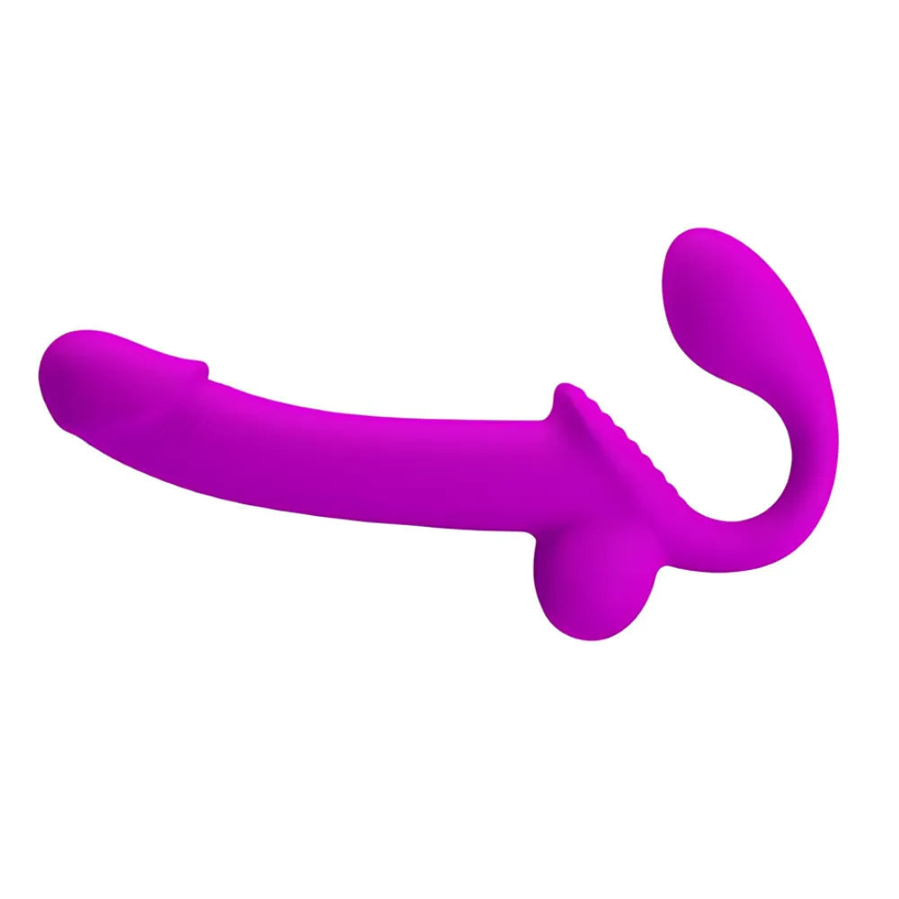 Cinta Peniana Strapless Kelpie - Estimulador de Clitóris e Dildo Realistico com Simulador de Ejaculação