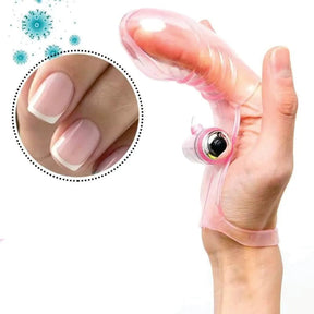 Vibrador de Dedo Crystal - Estimulador de Ponto G e Clitóris ou Próstata
