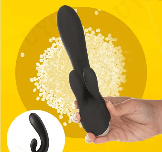 Vibrador Rabbit de Duas Pontas - Satisfyer Double Flex 20cm