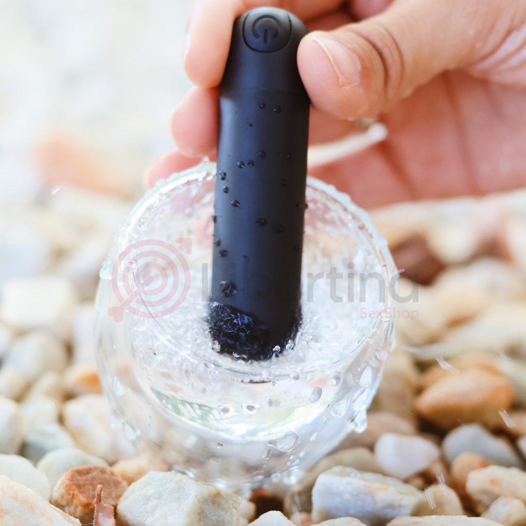 Mini Vibrador e Estimulador Bullet com 10 Velocidades Intensas