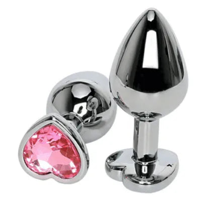Plug Anal Luxo com Joia - 3 UN P, M E G.