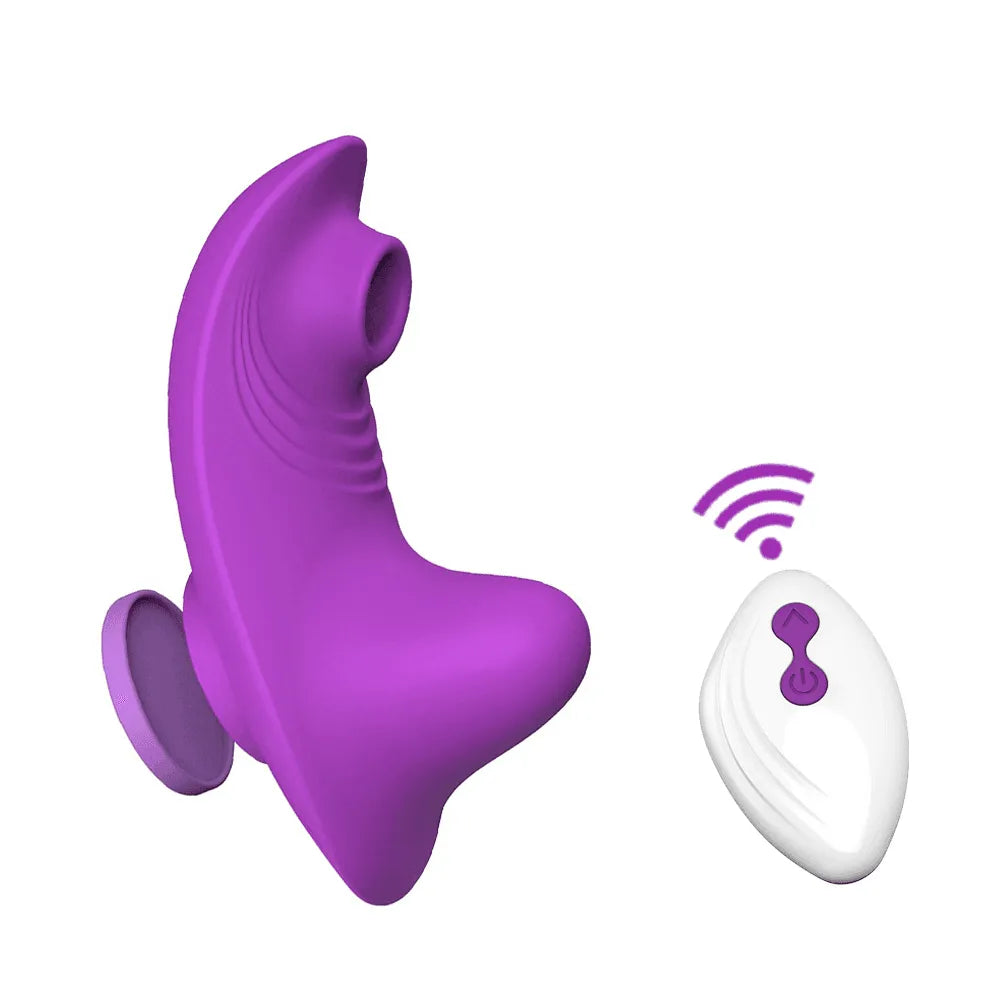 Vibrador de Calcinha & Sugador de Clitóris - SecretPlus
