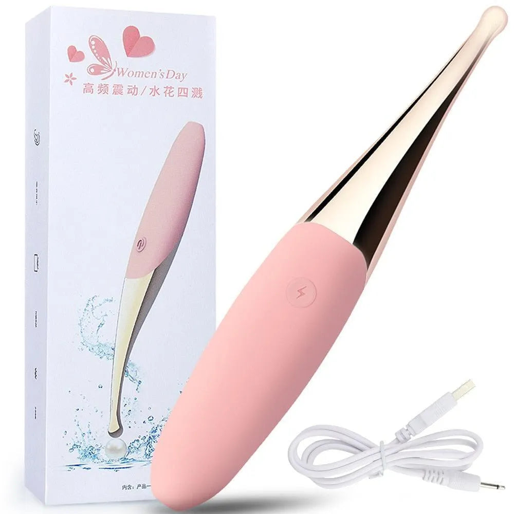 Vibrador Pontual para Clitóris com Multi Velocidades e Super Silencioso