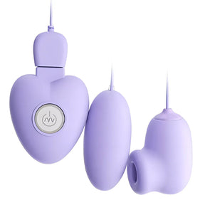Vibrador Feminino Dual Bliss - Sucção e Vibração 3 em 1
