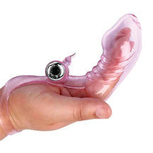 Vibrador de Dedo Crystal - Estimulador de Ponto G e Clitóris ou Próstata